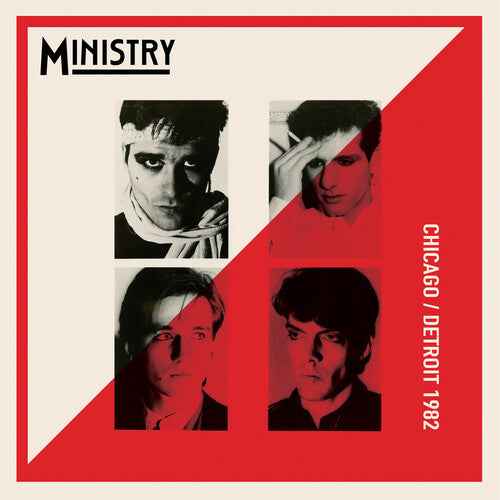 Ministry - Chicago/ Detroit 1982 (Red Marble Colored Vinyl) [Vinyl]