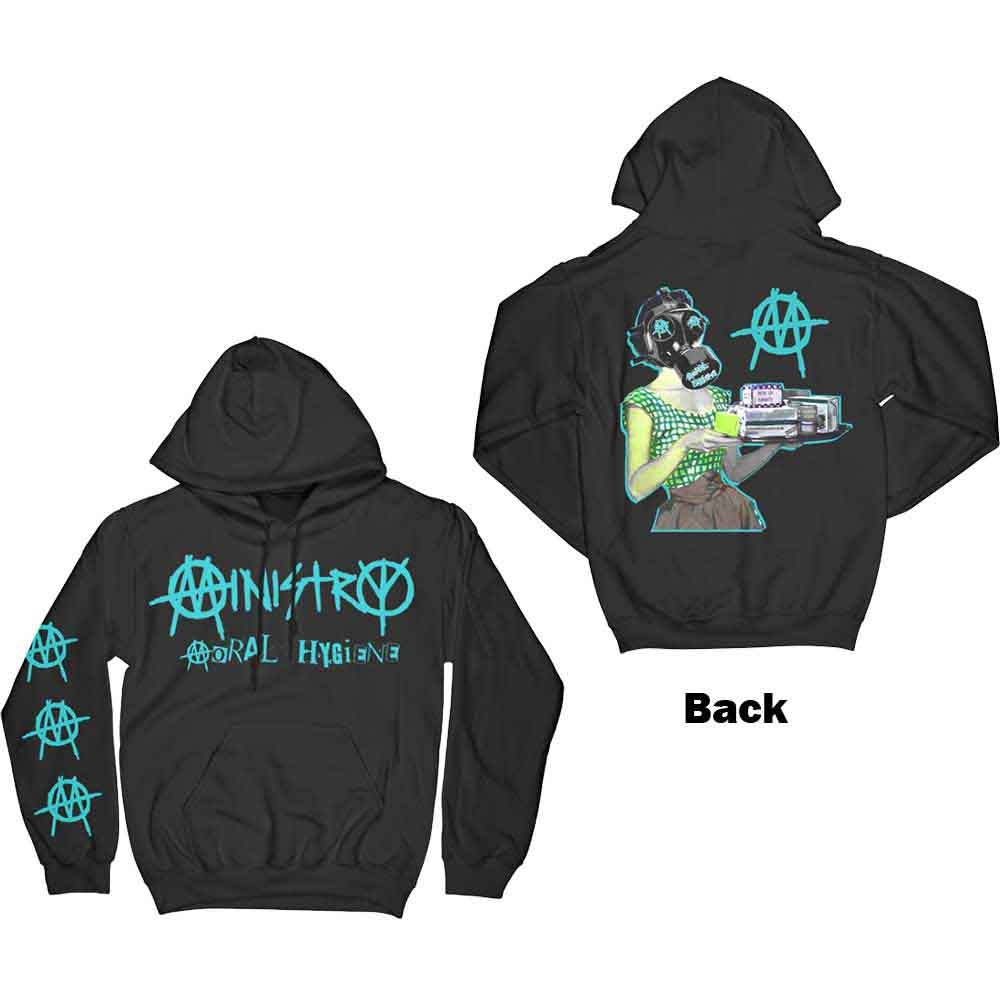 MINISTRY Moral Hygiene Gasmask [Sweatshirt] - Rock Band Apparel