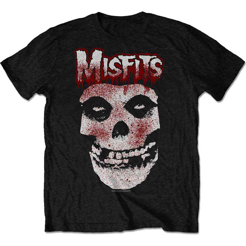Misfits Blood Drip Skull [T-Shirt] Black