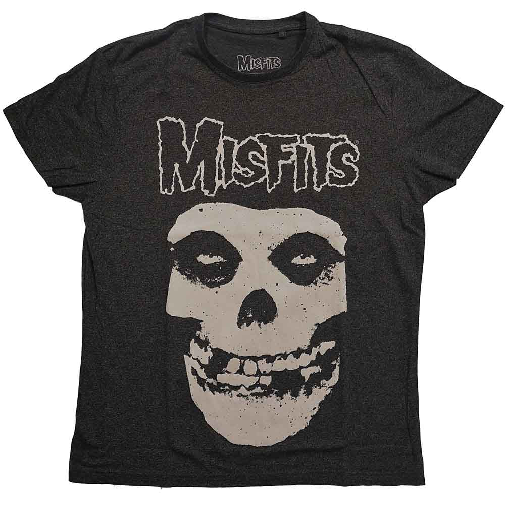 Misfits Logo & Fiend [T-Shirt] Black, Grey