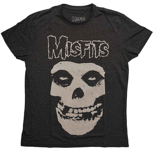 Misfits Logo & Fiend [T-Shirt] Black, Grey