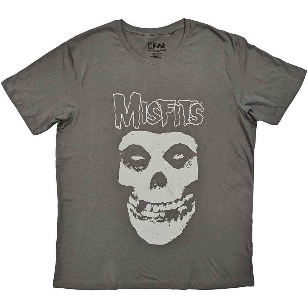 Misfits Logo & Fiend [T-Shirt] Grey