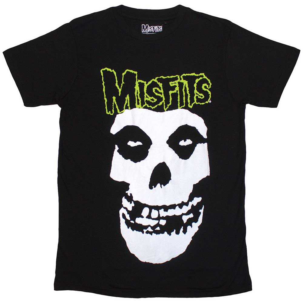 Misfits Skull & Logo [T-Shirt] Black