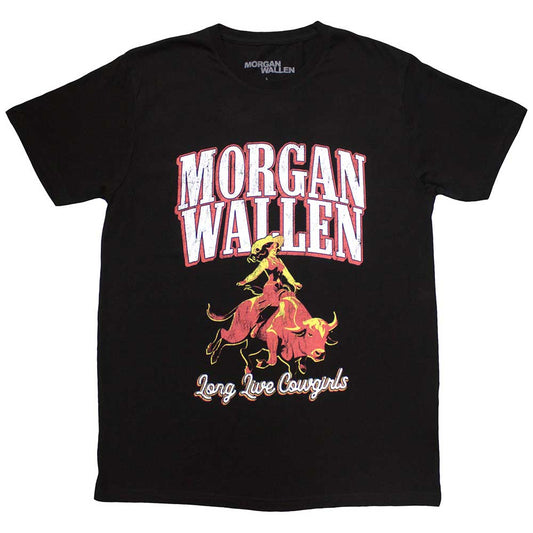 Morgan Wallen Long Live Cowgirls [T-Shirt] Black