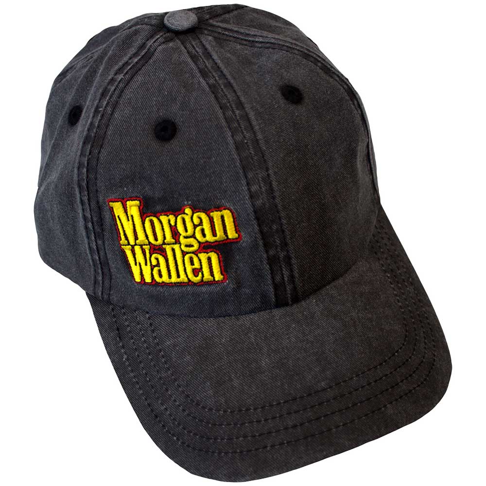 Morgan Wallen Stacked Logo Side [Hat] Grey
