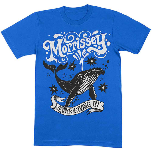 Morrissey Never Giving In/Whale [] Blue