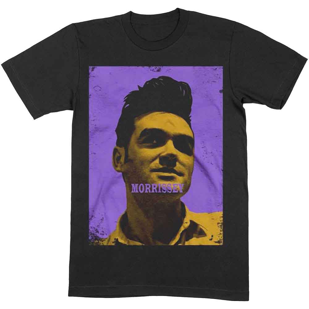 Morrissey Purple & Yellow [T-Shirt] - Rock Band Apparel