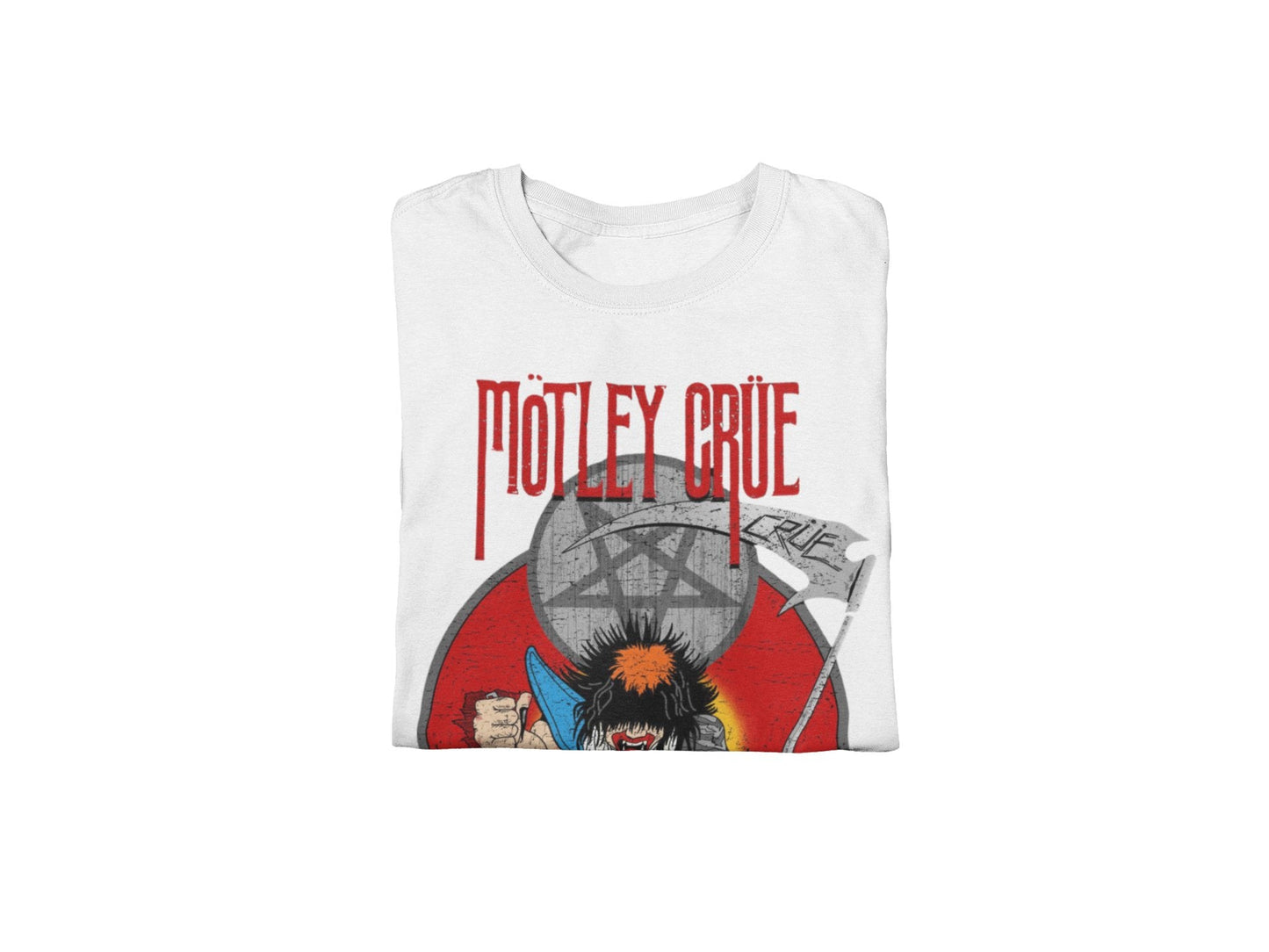 Motley Crue - Allister Reaper Jumbo Print T-shirt