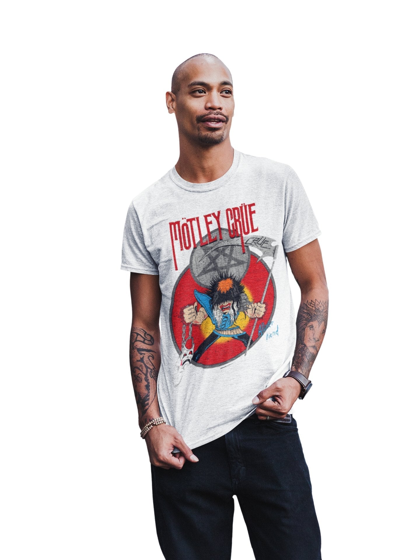 Motley Crue - Allister Reaper Jumbo Print T-shirt