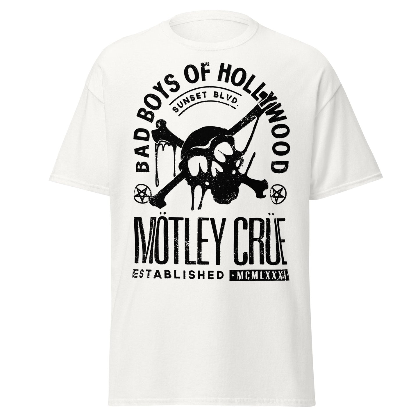 Motley Crue - Bad Boys of Hollywood Jumbo Print T-shirt
