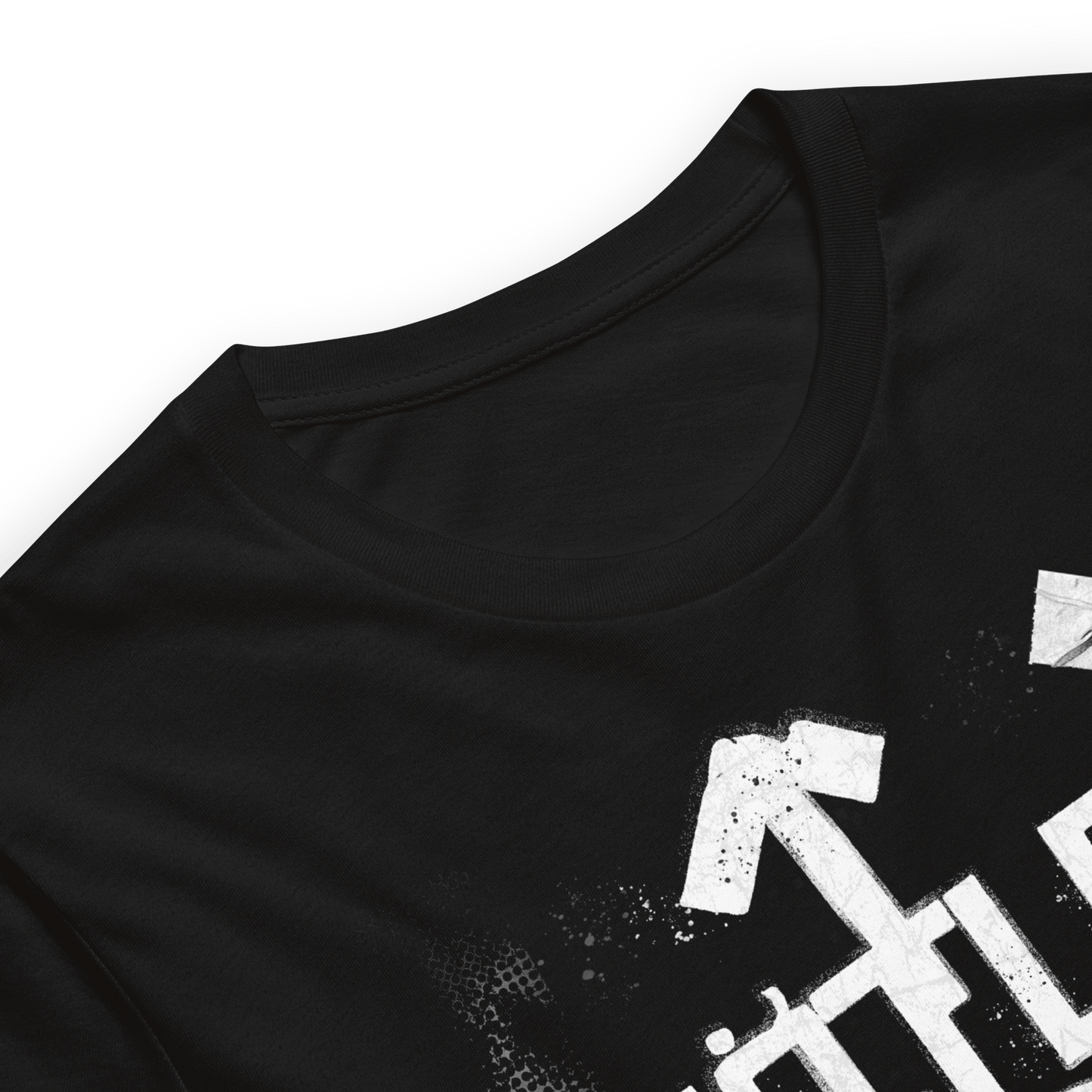 Motley Crue - Black and White Logo T-Shirt