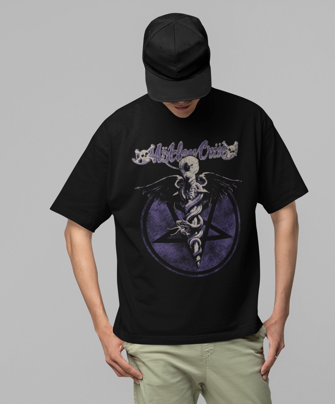 Motley Crue - Dark Doctor Jumbo Print T-shirt