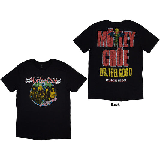 Motley Crue Dr Feelgood Circle Photo [] Black