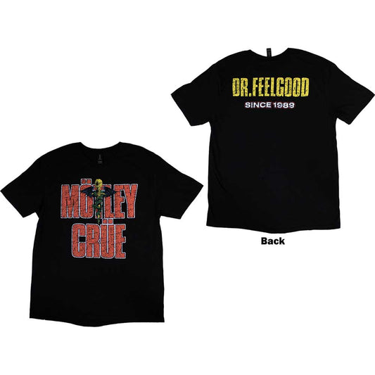 Motley Crue Dr Feelgood Since 1989 [T-Shirt] Black