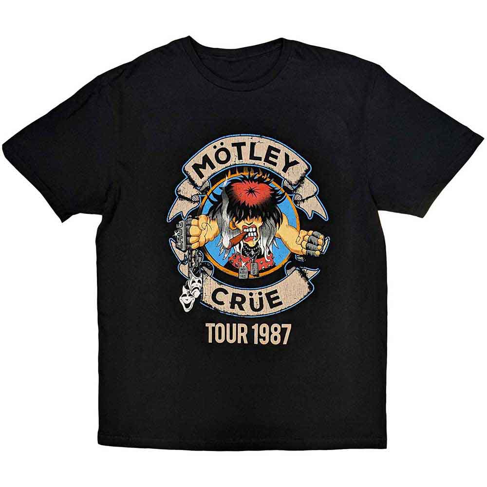 Motley Crue Girls Girls Girls Tour '87 [T-Shirt] - Rock Band Apparel