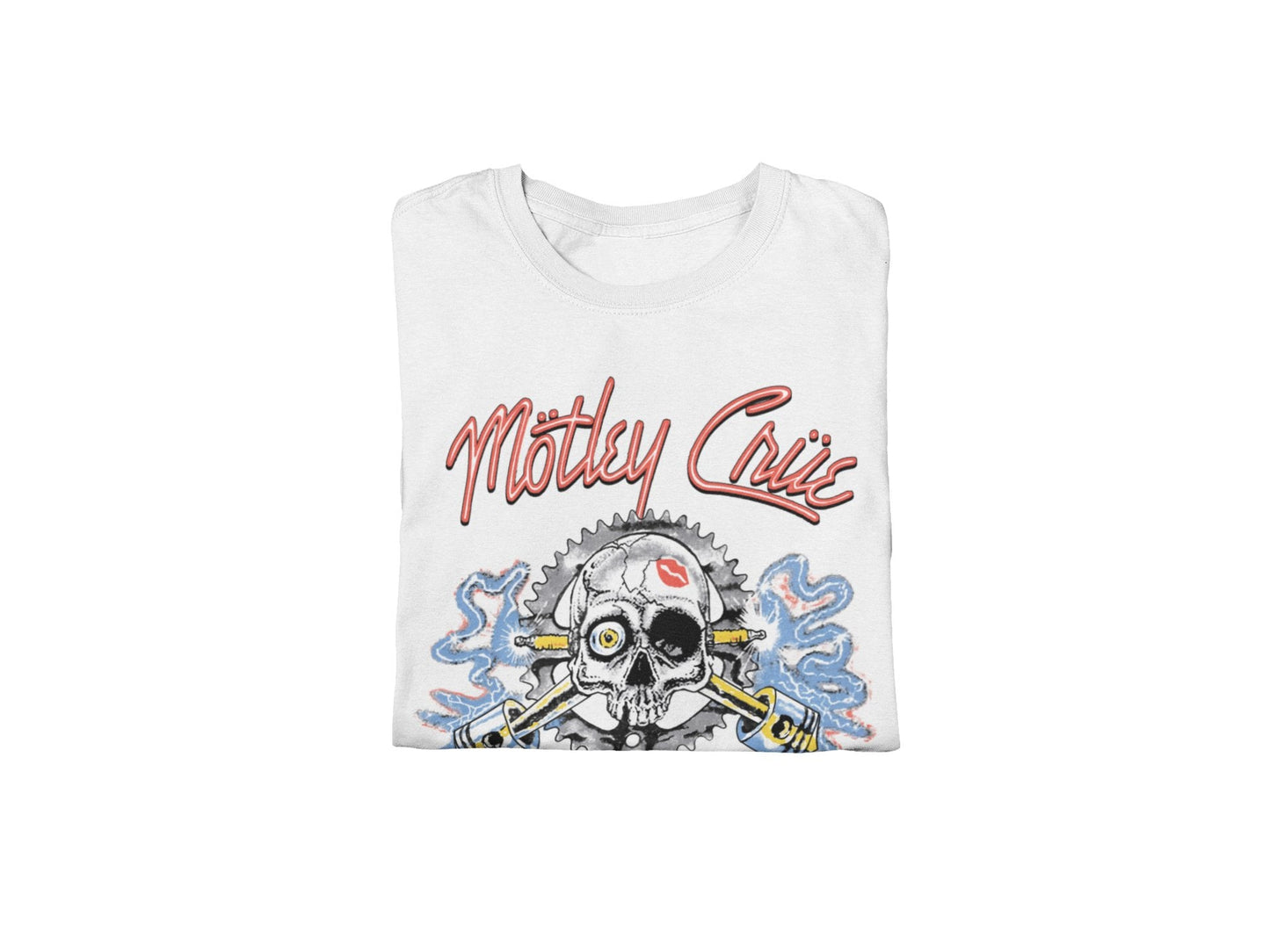 Motley Crue - Girl's Skull Jumbo Print T-shirt