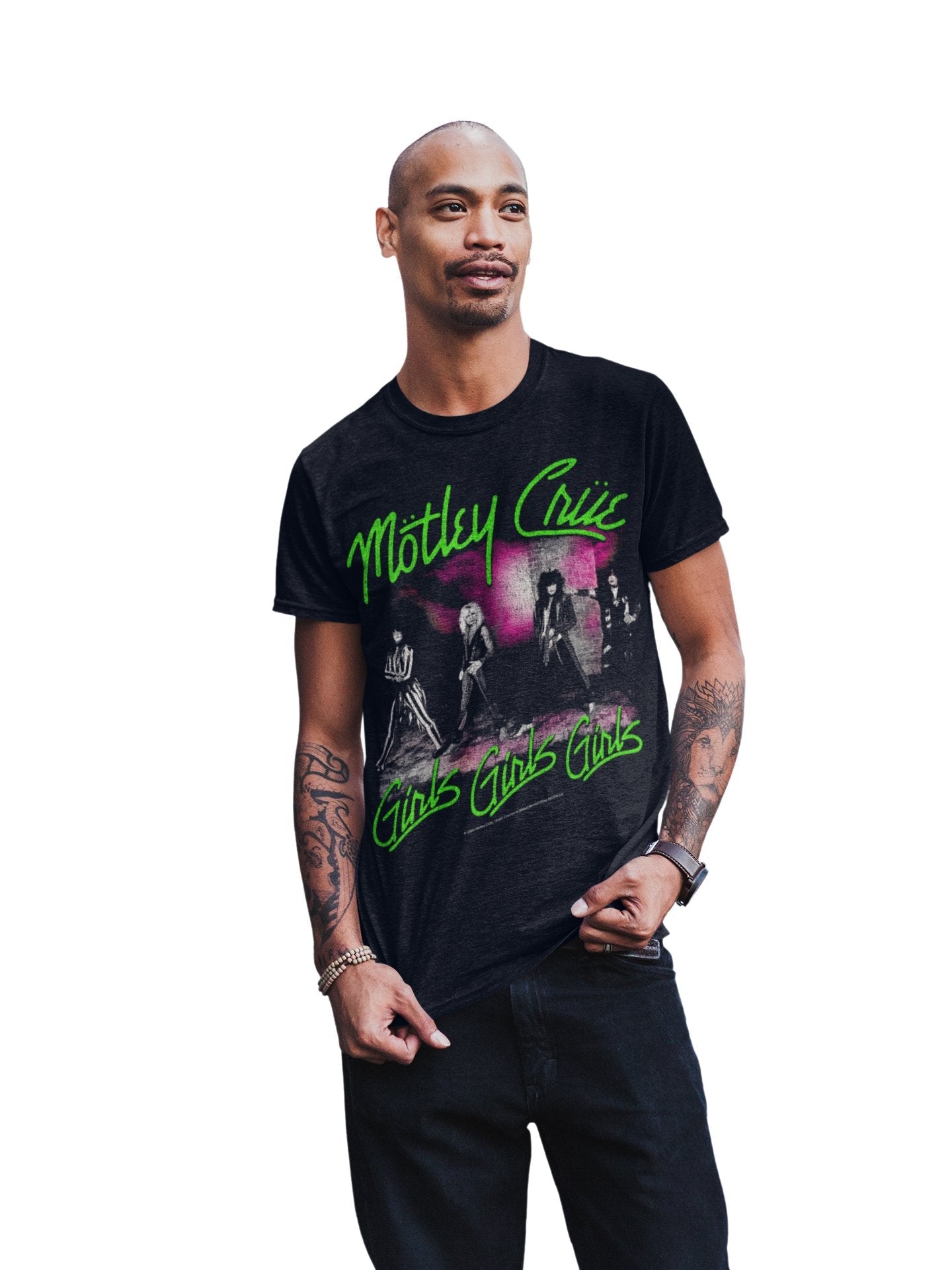 Motley Crue - Green Girls T-Shirt