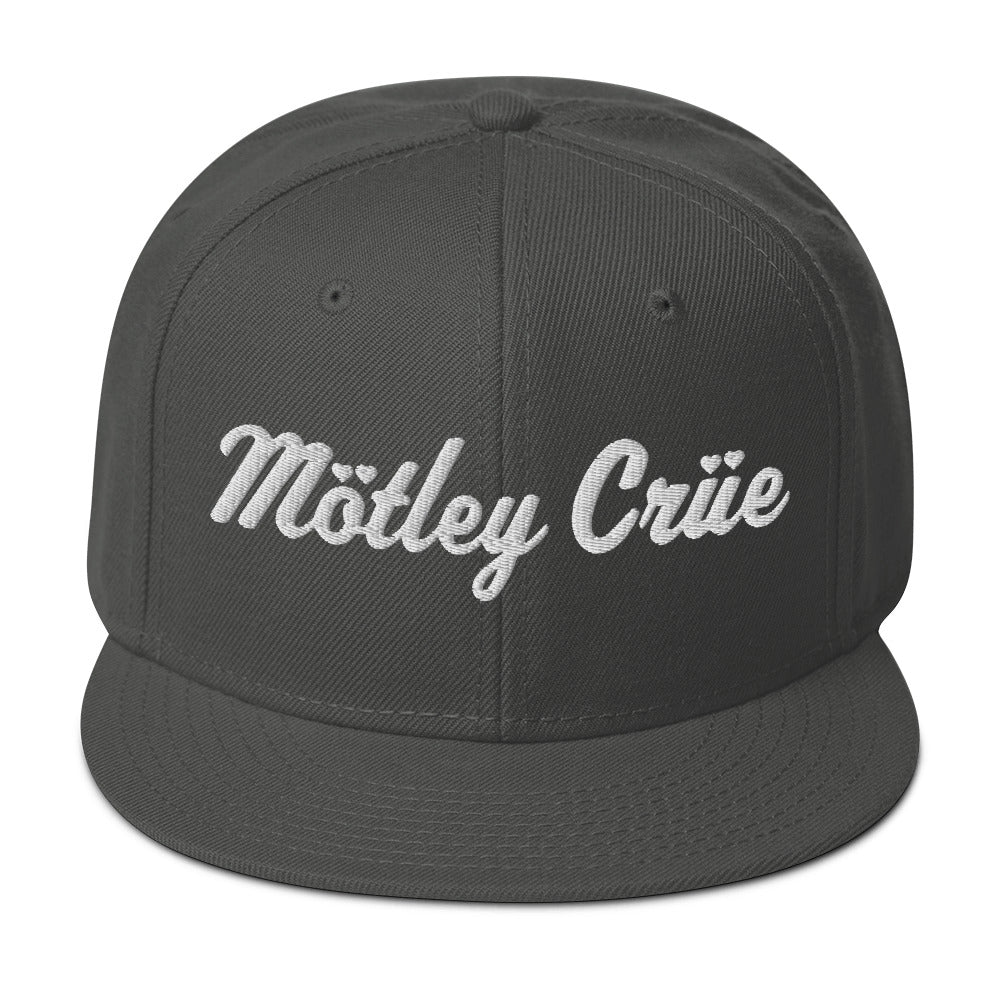Motley Crue - HD Embroidered Snapback Hat