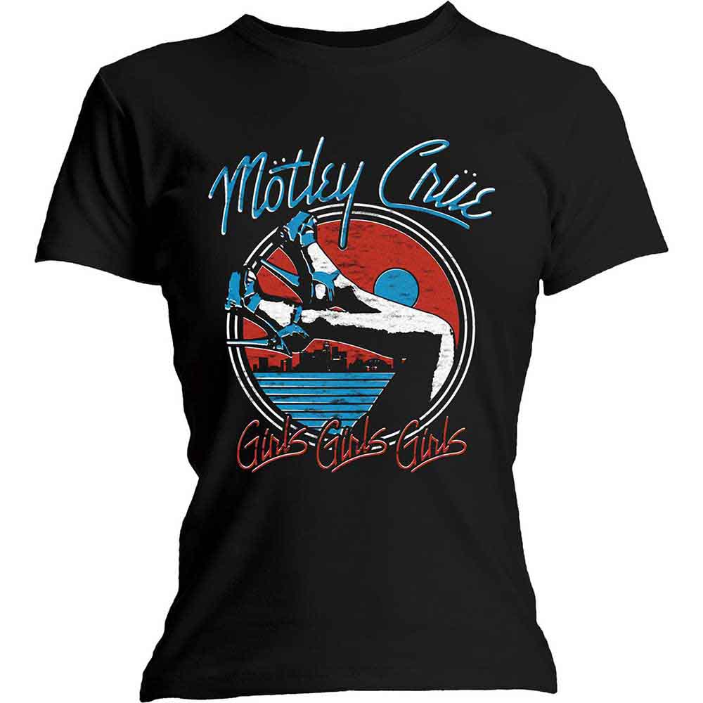 Motley Crue Heels V.3. [T-Shirt] Black