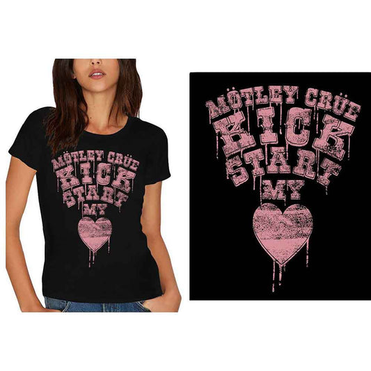 Motley Crue Kick Start My Heart [T-Shirt] - Rock Band Apparel