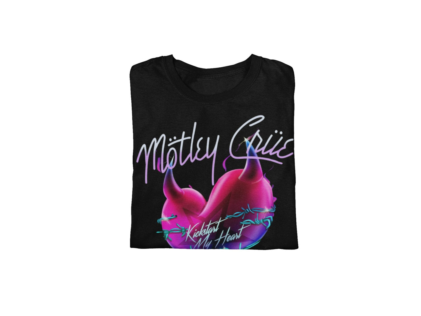 Motley Crue - Kickstart Jumbo Print T-shirt
