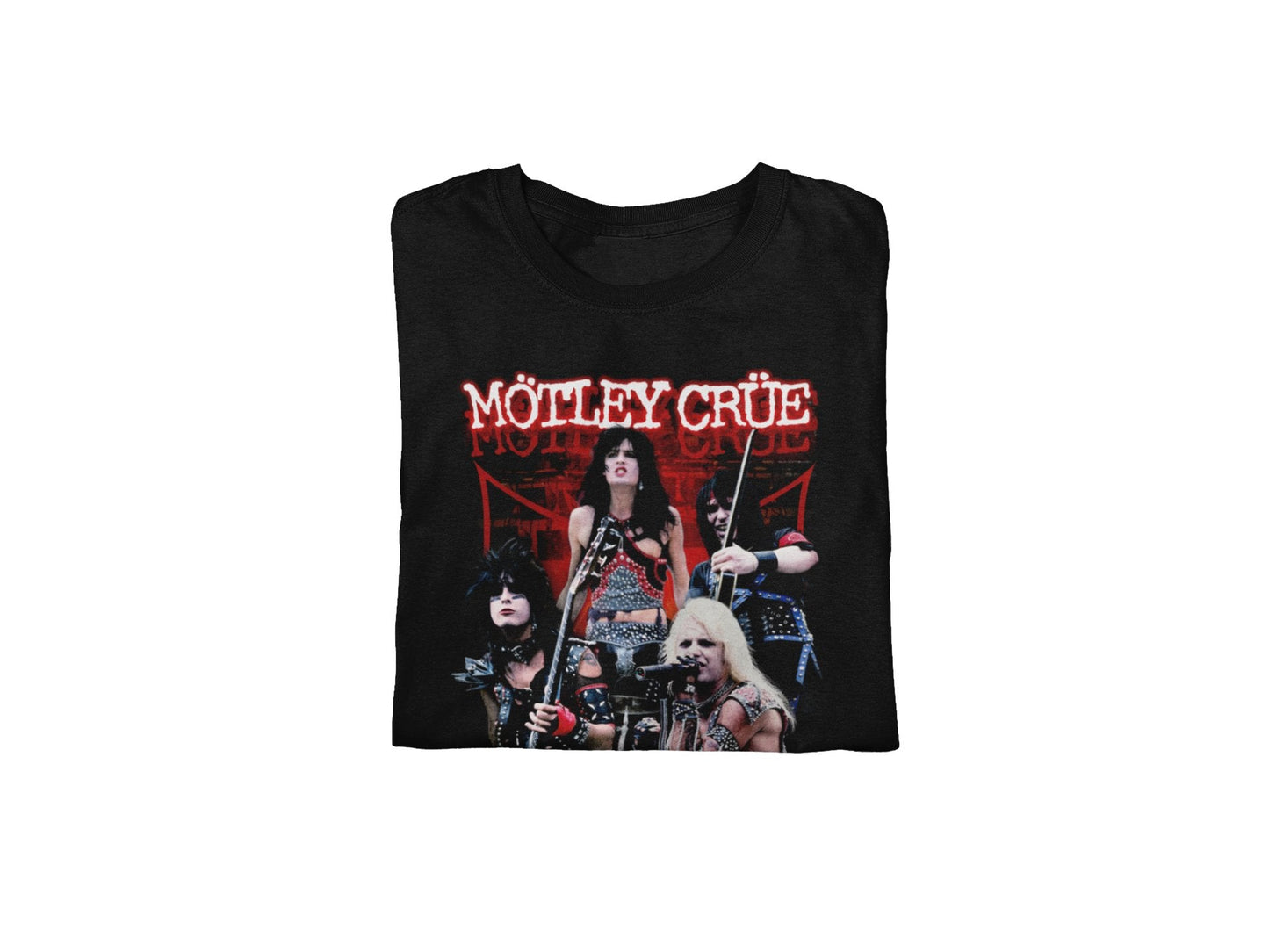 Motley Crue - Live Jumbo Print T-shirt