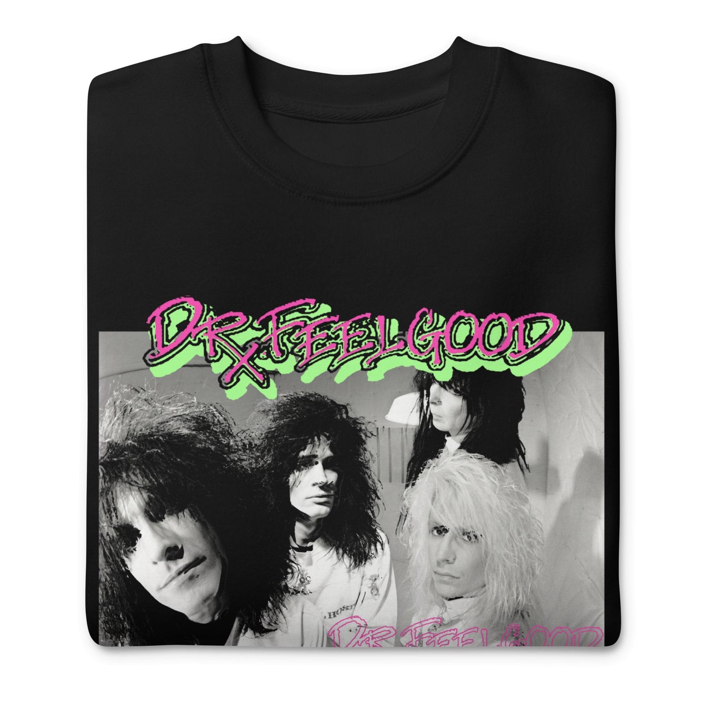 Motley Crue - Neon Trip Dr. Feelgood Jumbo Print Sweatshirt