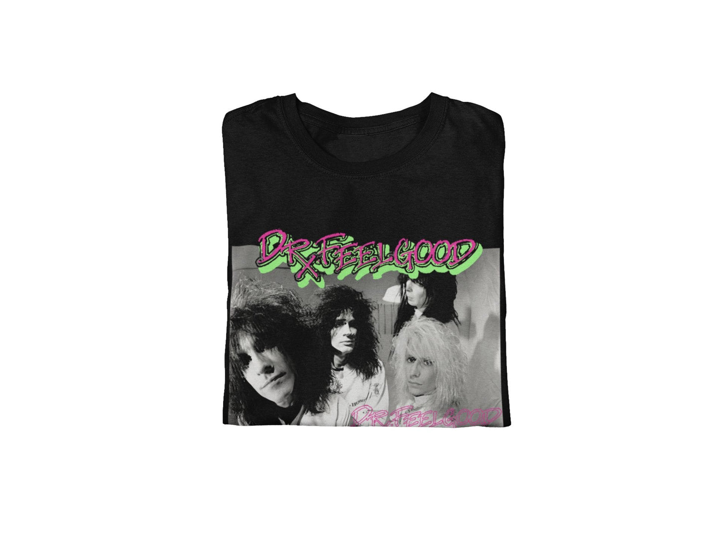Motley Crue - Neon Trip Dr. Feelgood T-Shirt