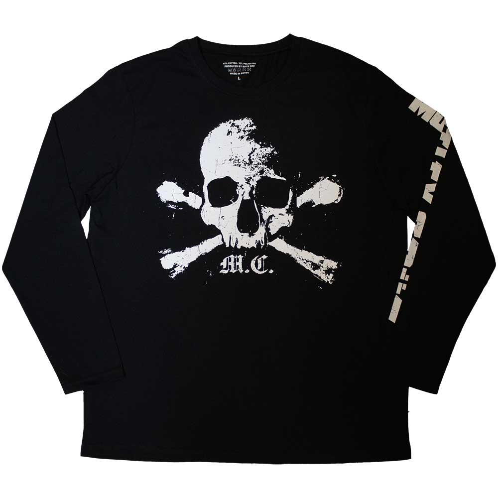 Motley Crue Orbit Skull [T-Shirt] Black