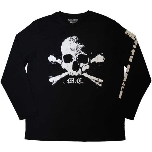 Motley Crue Orbit Skull [T-Shirt] Black