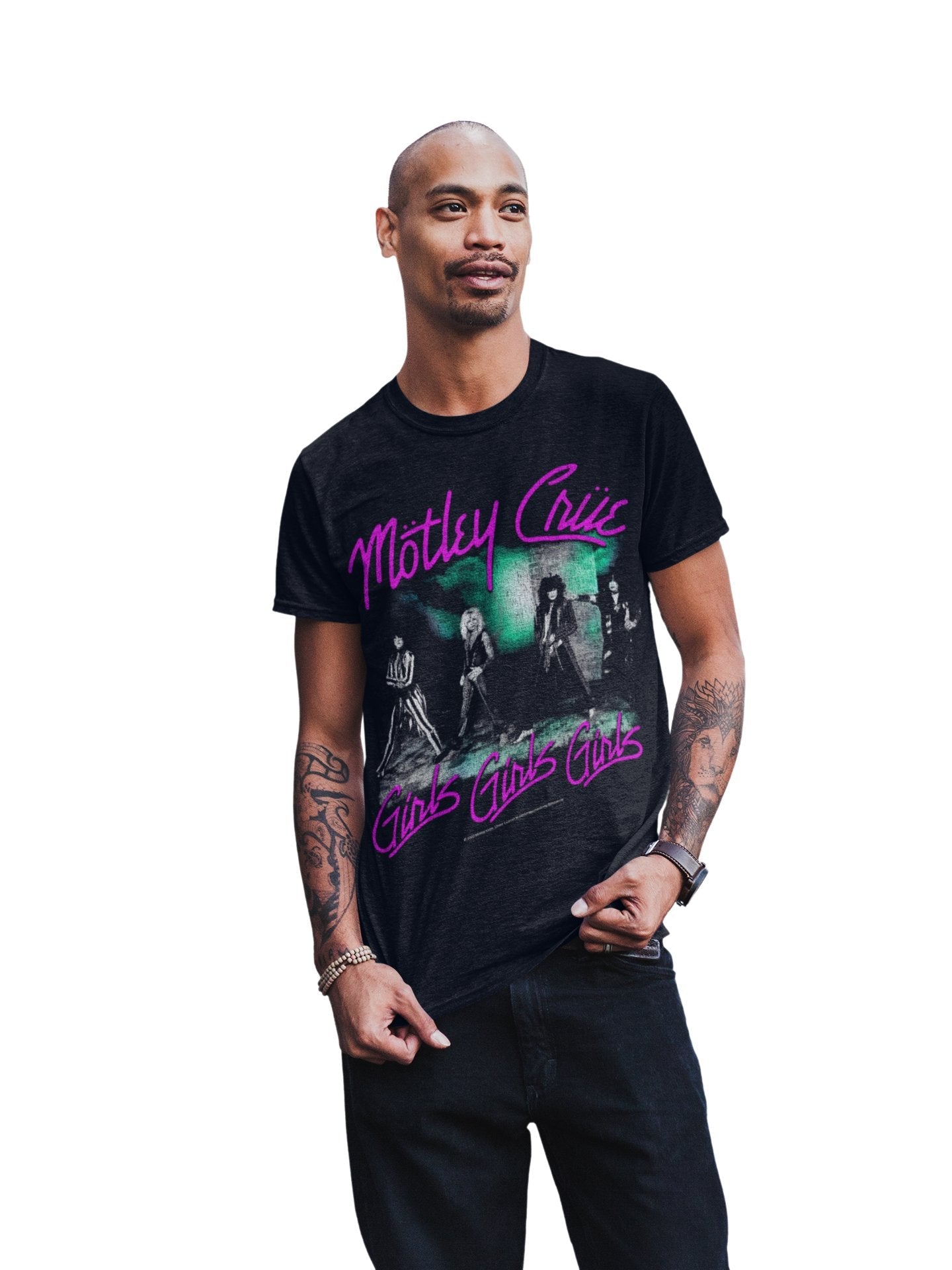 Motley Crue - Pink Girls T-Shirt