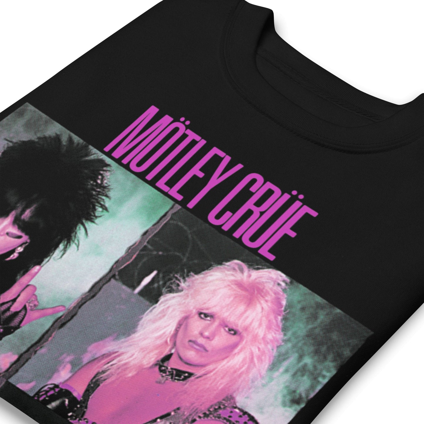 Motley Crue - Pink Shout Jumbo Print Sweatshirt