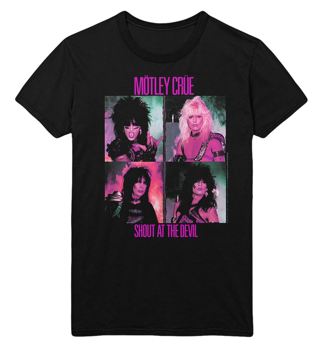 Motley Crue - Pink Shout T-Shirt