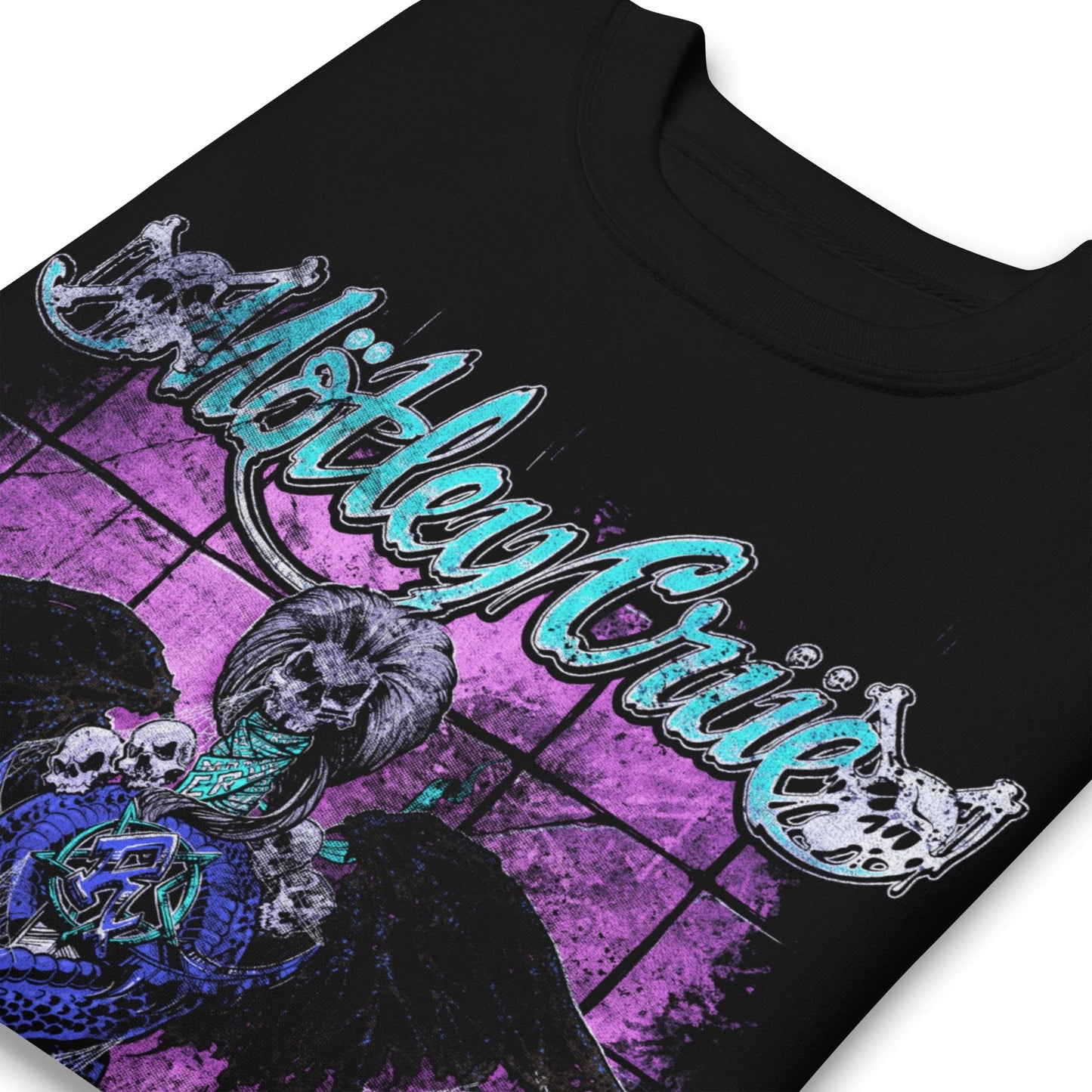 Motley Crue - Pop Dr. Feelgood Jumbo Print Sweatshirt