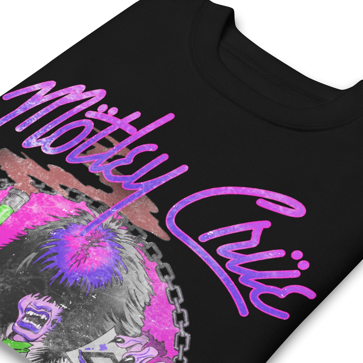 Motley Crue - Purple Allister Jumbo Print Sweatshirt