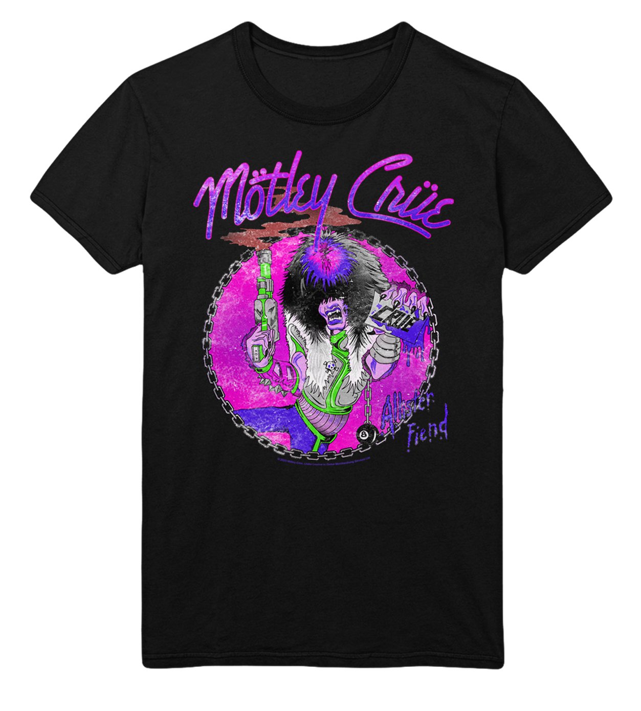 Motley Crue - Purple Allister T-Shirt