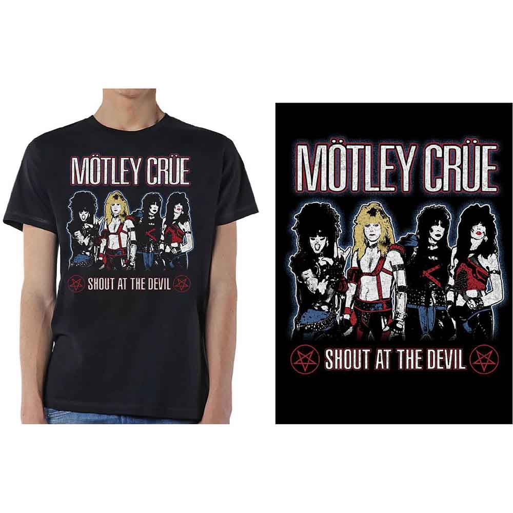 Motley Crue Shout at the Devil [T-Shirt] - Rock Band Apparel