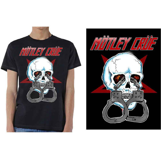 Motley Crue Skull Cuffs 2 [T-Shirt] - Rock Band Apparel
