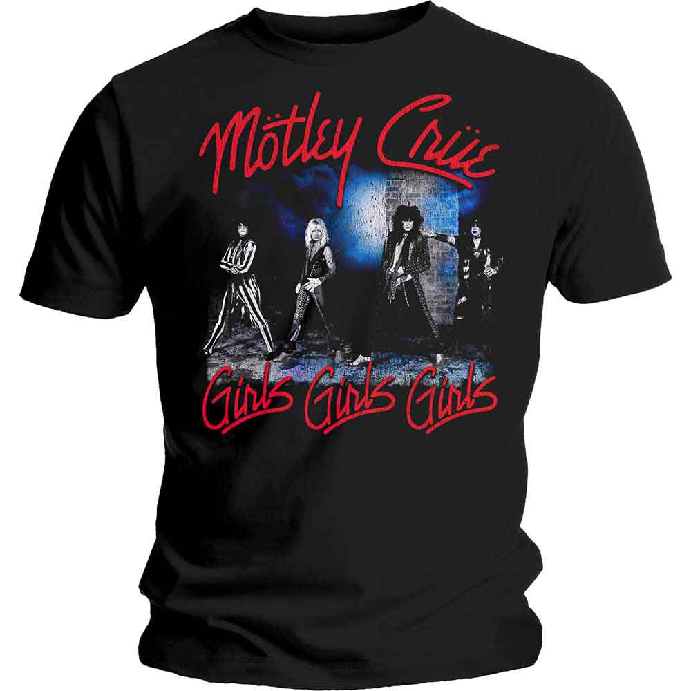 Motley Crue Smokey Street [T-Shirt] - Rock Band Apparel