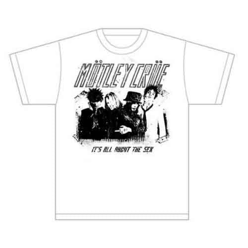 Motley Crue Stencil [T-Shirt] - Rock Band Apparel