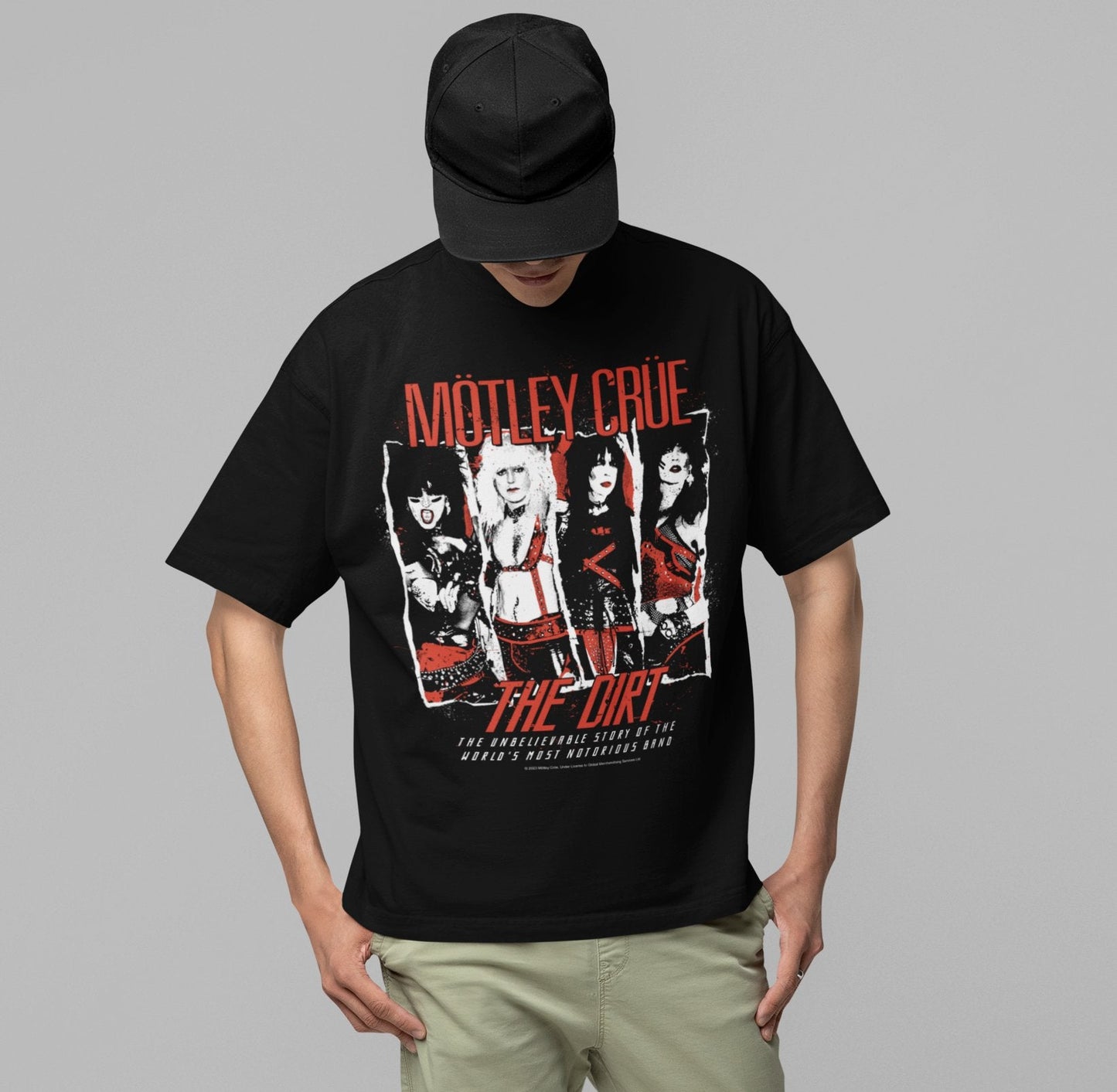 Motley Crue - the Dirt Jumbo Print T-shirt