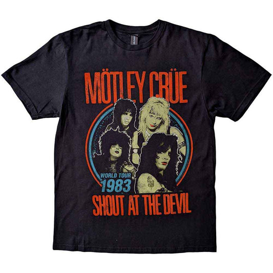 Motley Crue Vintage World Tour Devil [T-Shirt] - Rock Band Apparel