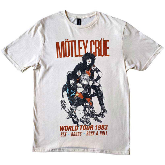 Motley Crue World Tour Vintage [T-Shirt] - Rock Band Apparel