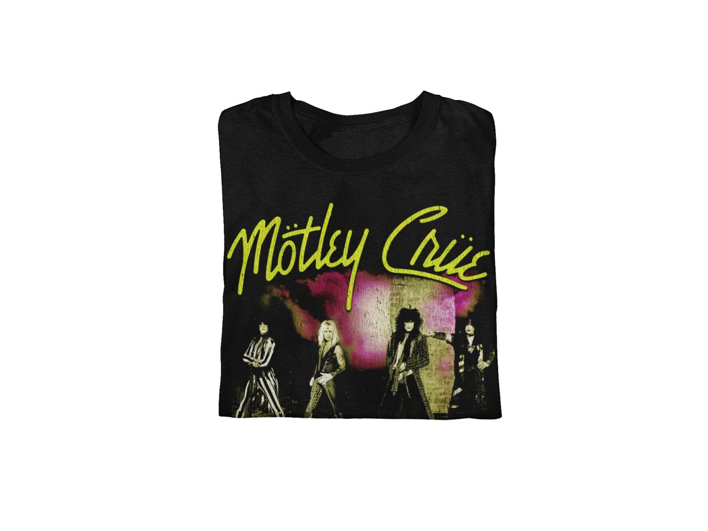 Motley Crue - Yellow Girls T-Shirt