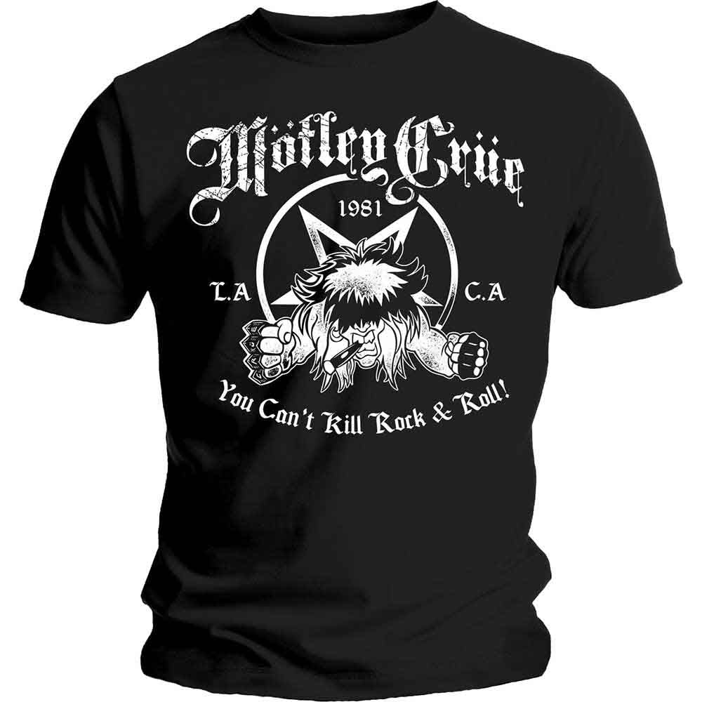 Motley Crue You Can't Kill Rock & Roll [T-Shirt] - Rock Band Apparel