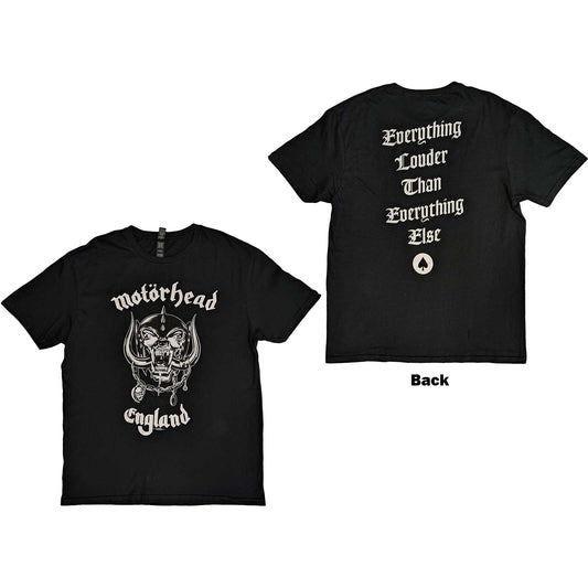 Motorhead England [T-Shirt] - Rock Band Apparel