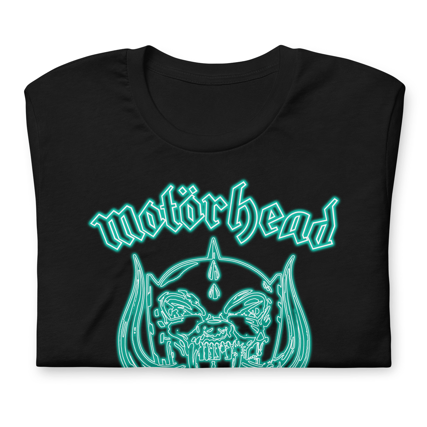 Motorhead - Neon Teal Warpig T-Shirt