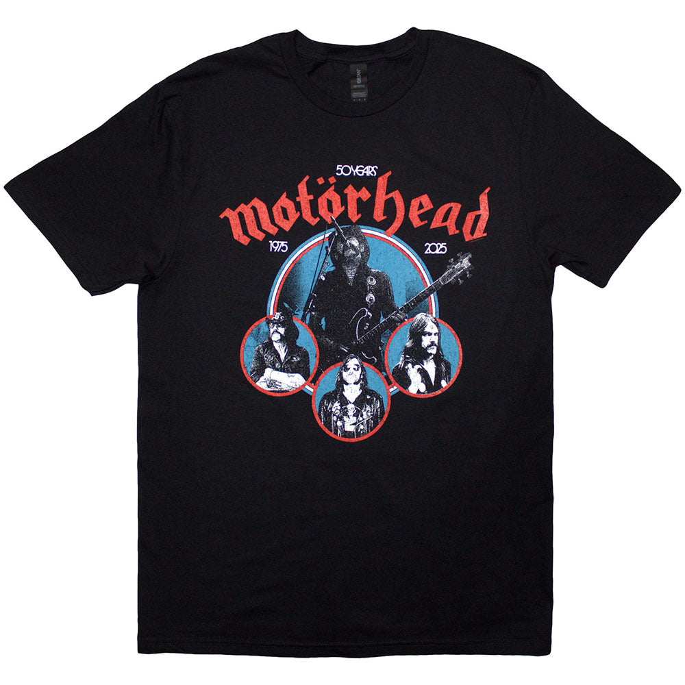 Motörhead 50 Years Lemmy Circles [] Black