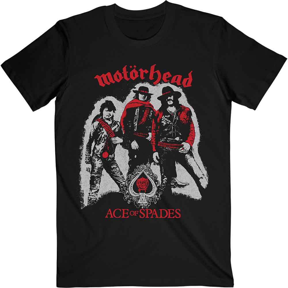 Motörhead Ace of Spades Cowboys [T-Shirt] - Rock Band Apparel