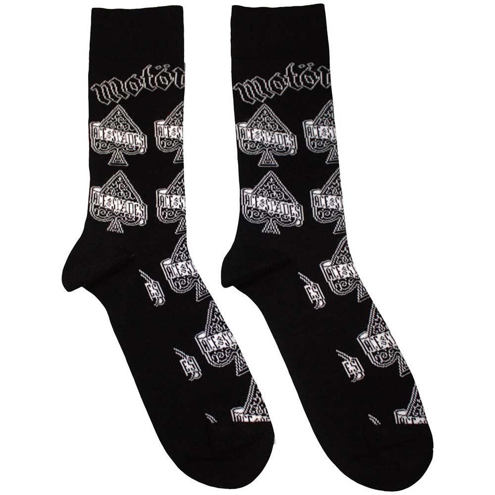 Motörhead Ace Of Spades Repeat [Socks] - Rock Band Apparel